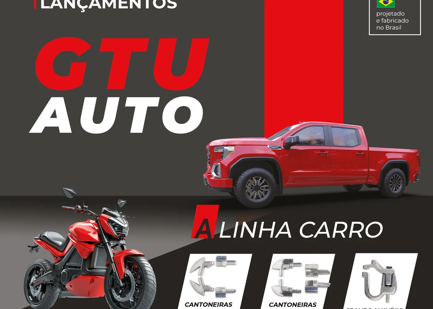 Apresentação da linha GTU Auto para carros e motos